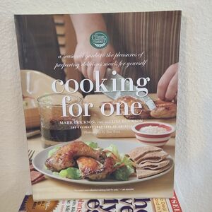 Cooking for One Cookbook - Brown Cover